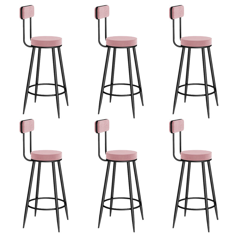 Sgabello moderno contropiede rotonde per soggiorno per soggiorno