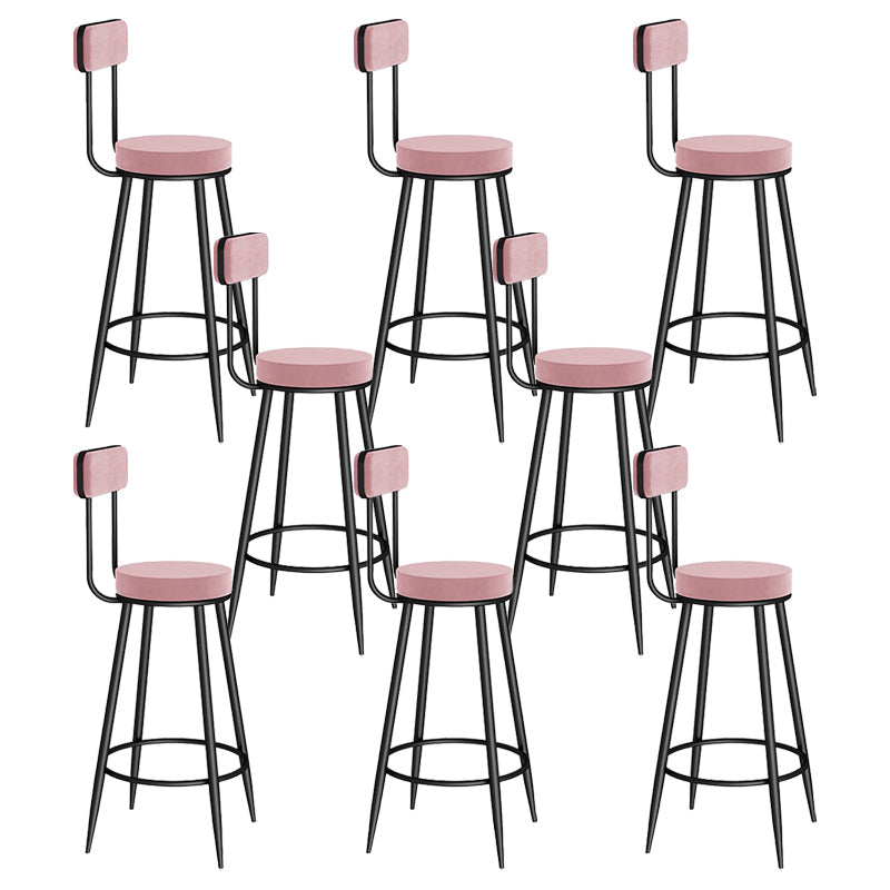 Sgabello moderno contropiede rotonde per soggiorno per soggiorno