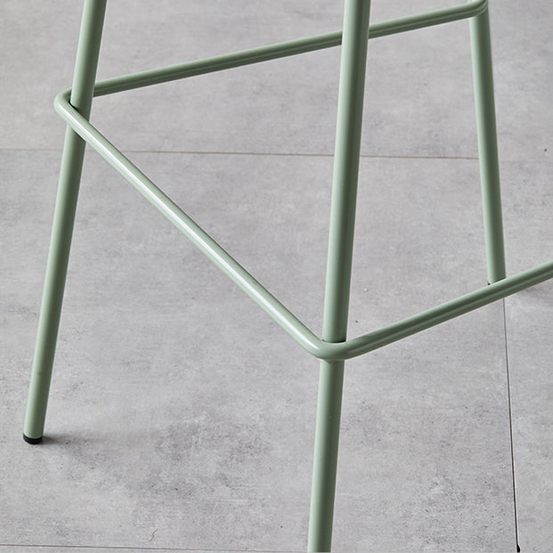 Moderner Barhocker Metallstockschocken mit Metallbeinen für Zuhause