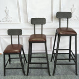 Table de table de barres en bois massif industriel 1/2/3