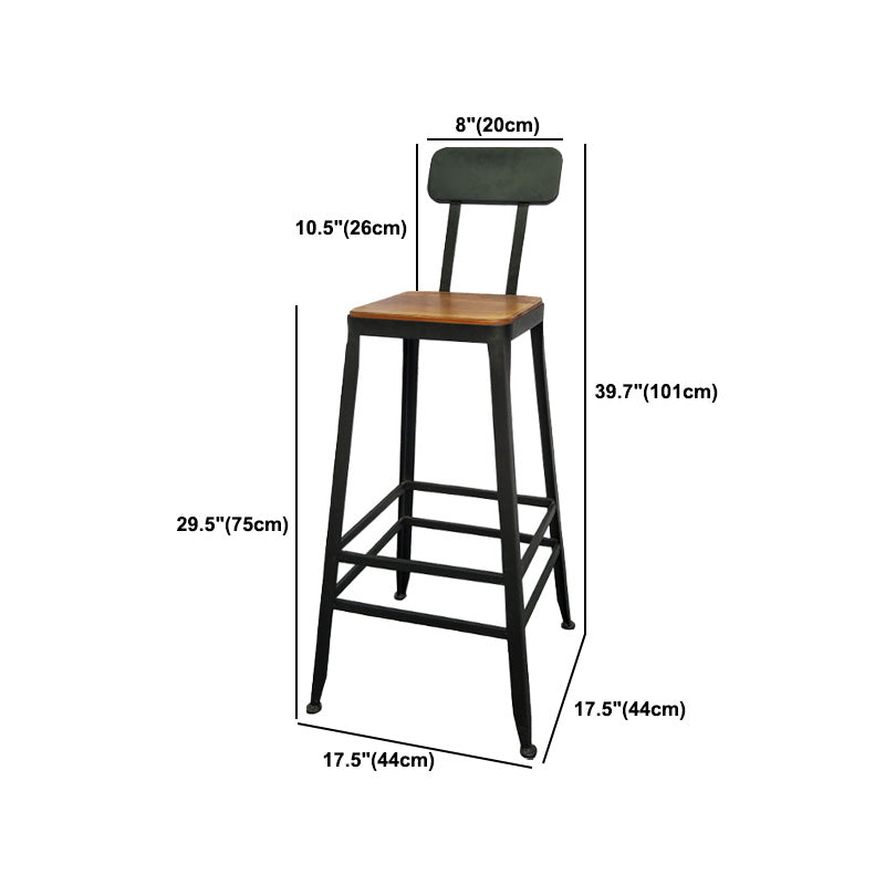 Tavolo da bar in legno massiccio industriale set 1/2/3 pezzi Tavolino con sgabelli alti