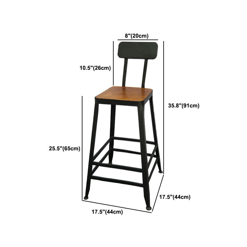 Tavolo da bar in legno massiccio industriale set 1/2/3 pezzi Tavolino con sgabelli alti