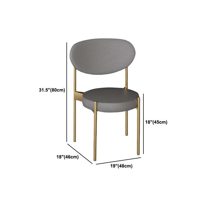White Stone Top Dining Table Set 1/2/5 Pieces Contemporary Indoor Dinette Set Clearhalo 'Dining Room Sets' 'Dining Tables & Seating' 'dining_room_set' 'furn' 'furn_dining_room_set' 'Furniture' 'Kitchen & Dining Furniture' 5433757