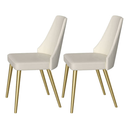 Modern 1/2/5 Pieces Dining Set Rectangle Stone Dining Table for Dining Room Kitchen 2 Beige Chairs Clearhalo 'Dining Room Sets' 'Dining Tables & Seating' 'dining_room_set' 'furn' 'furn_dining_room_set' 'Furniture' 'Kitchen & Dining Furniture' 5433759