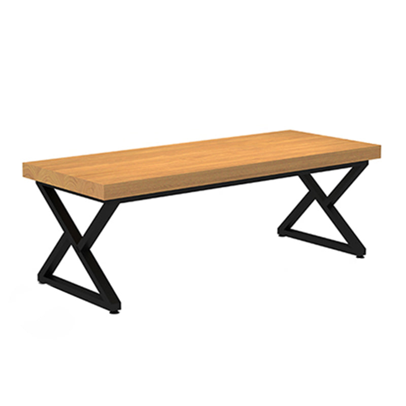 Ensemble de table à manger industrielle à double piédestal, ensemble de dinette en bois massif 1/2/7 pièces