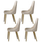 Contemporary Sintered Stone Table Round Table Set 1/3/4/5/6/7 Pieces Dining Set 4 Beige Chairs Clearhalo 'Dining Room Sets' 'Dining Tables & Seating' 'dining_room_set' 'furn' 'furn_dining_room_set' 'Furniture' 'Kitchen & Dining Furniture' 5433860