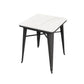 Black and White Dinette Set 1/2/3/5 Pieces Modern Stone Dining Table Set Clearhalo 'Dining Room Sets' 'Dining Tables & Seating' 'dining_room_set' 'furn' 'furn_dining_room_set' 'Furniture' 'Kitchen & Dining Furniture' 5433880