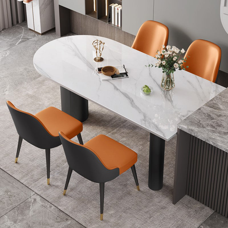 Designer Sintered Stone Dining Set 1/2/5/6 Pieces Home Table and Chairs