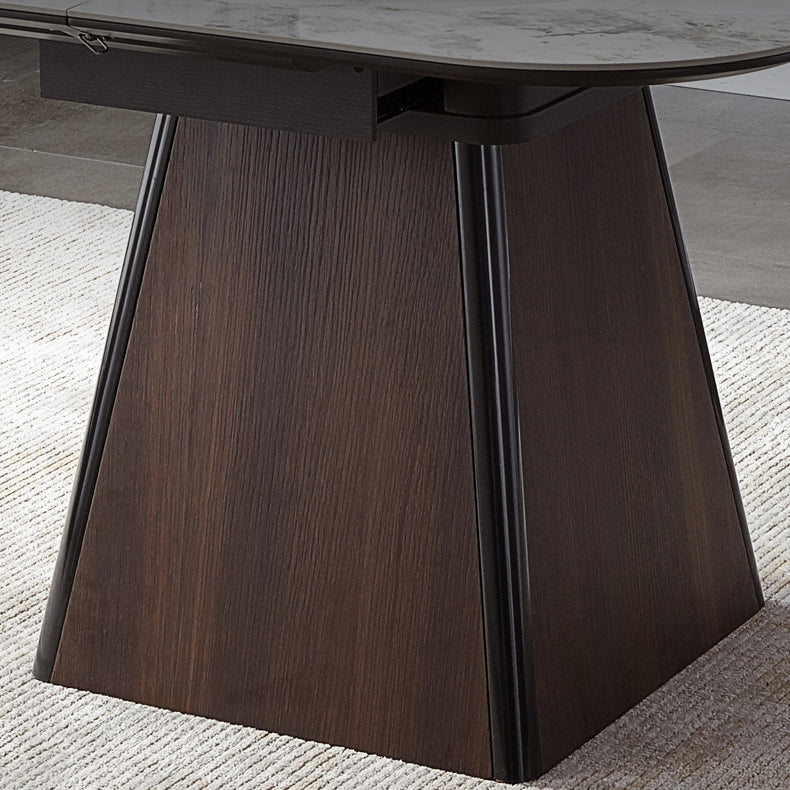 Ensemble de table carré de table de pierre fritté contemporaine 1/2/5/7/9 Pièces