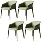 Upholstered Dining Arm Chair Leather Dining Chair for Dining Room