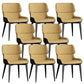 Contemporary Leather Side Chair Wingback Side Chair for Dining Room Coffee 8 Piece Set Clearhalo 'Dining Chairs' 'Dining Tables & Seating' 'dining_chair' 'furn' 'furn_dining_chair' 'Furniture' 'Kitchen & Dining Furniture' 5434498