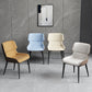 Contemporary Leather Side Chair Wingback Side Chair for Dining Room Clearhalo 'Dining Chairs' 'Dining Tables & Seating' 'dining_chair' 'furn' 'furn_dining_chair' 'Furniture' 'Kitchen & Dining Furniture' 5434502