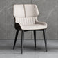 Contemporary Leather Side Chair Wingback Side Chair for Dining Room Clearhalo 'Dining Chairs' 'Dining Tables & Seating' 'dining_chair' 'furn' 'furn_dining_chair' 'Furniture' 'Kitchen & Dining Furniture' 5434503