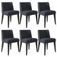 Modern Fabric Side Chair Upholstered Side Chair with Solid Wood Legs