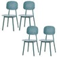 Modern Plastic Side Chair Open Back Dining Side Chair for Dining Room