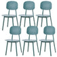 Modern Plastic Side Chair Open Back Dining Side Chair for Dining Room