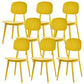 Modern Plastic Side Chair Open Back Dining Side Chair for Dining Room