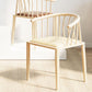Windsor Back Metal Arm Chair Contemporary Kitchen Dining Chair