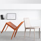 Leather Side Dining Chair Parsons Indoor Chair for Dining Room