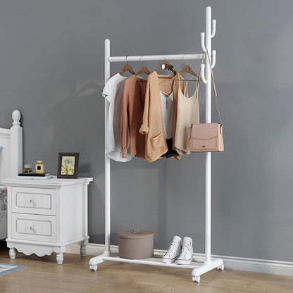 Edelstahl Open Armoire zeitgenössischer Schrank mit Kleidungsstange