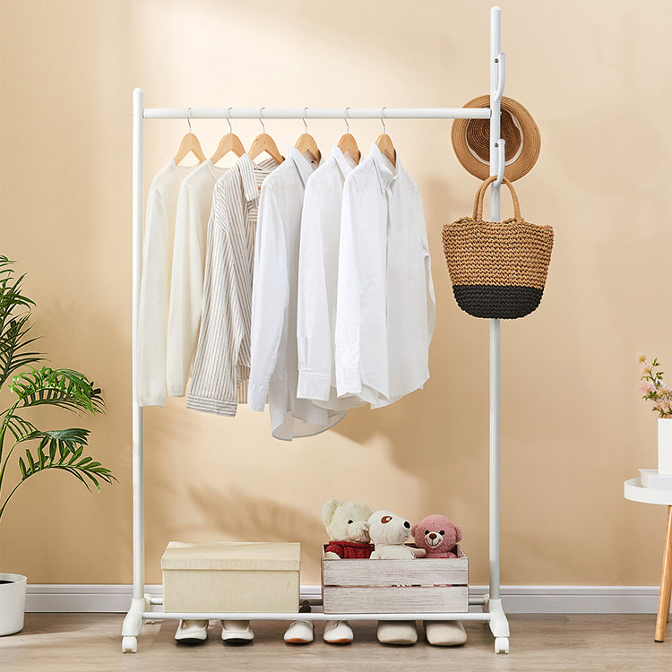 Edelstahl Open Armoire zeitgenössischer Schrank mit Kleidungsstange