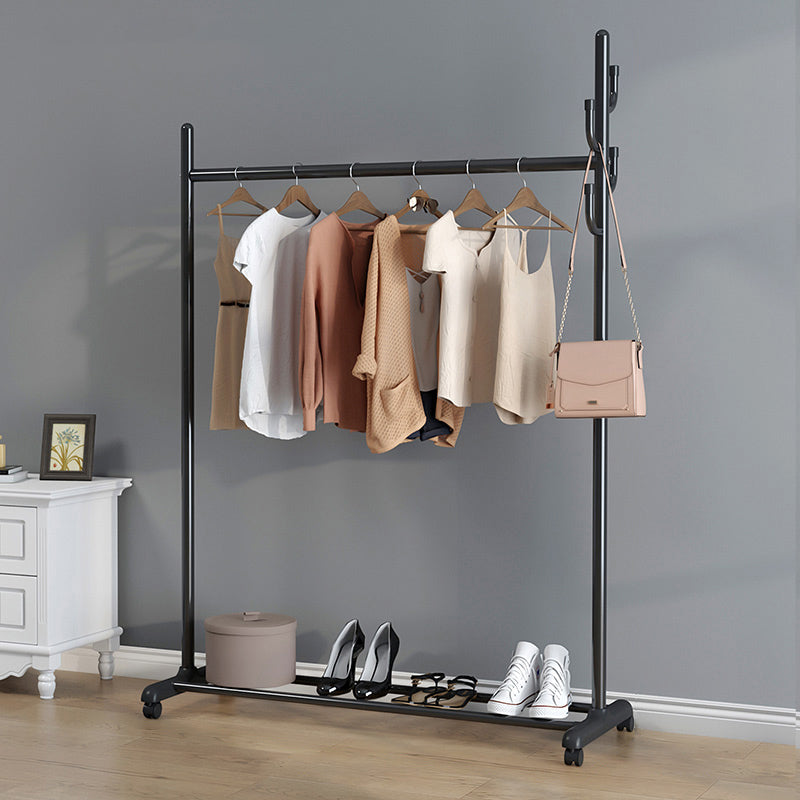 Edelstahl Open Armoire zeitgenössischer Schrank mit Kleidungsstange