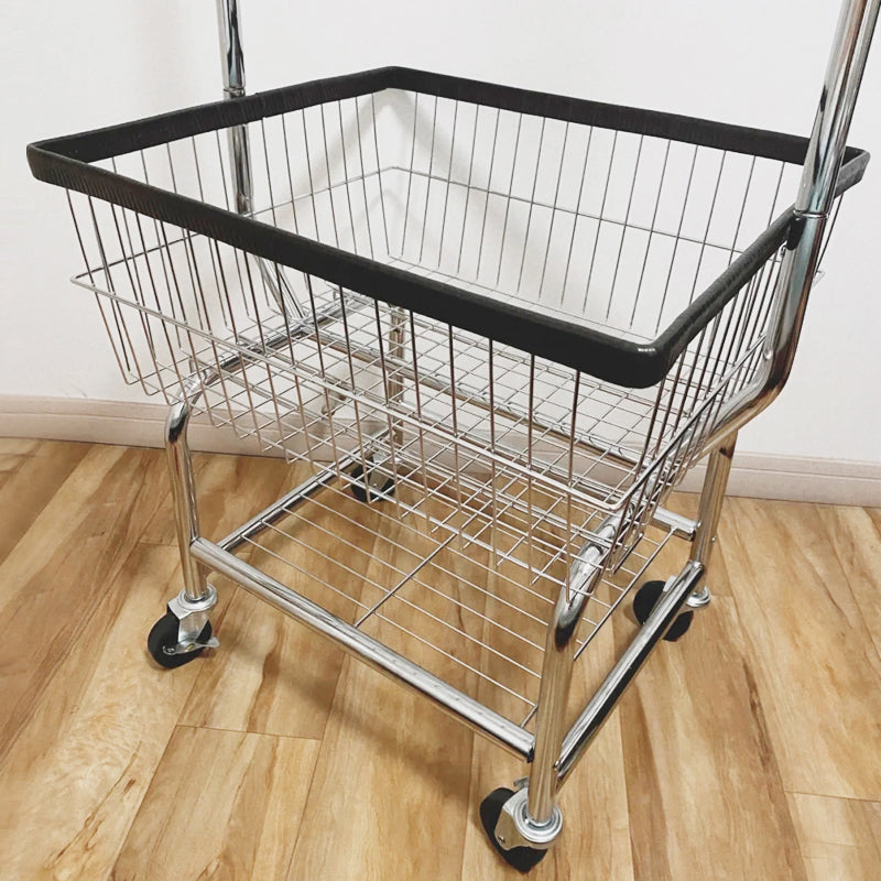 Kleiderschrank im zeitgenössischen Stil offener Kleiderschrank mit Rädern für Zuhause