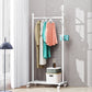 Contemporary Style Wardrobe 1-Teir Metal Wardrobe Closet for Bedroom