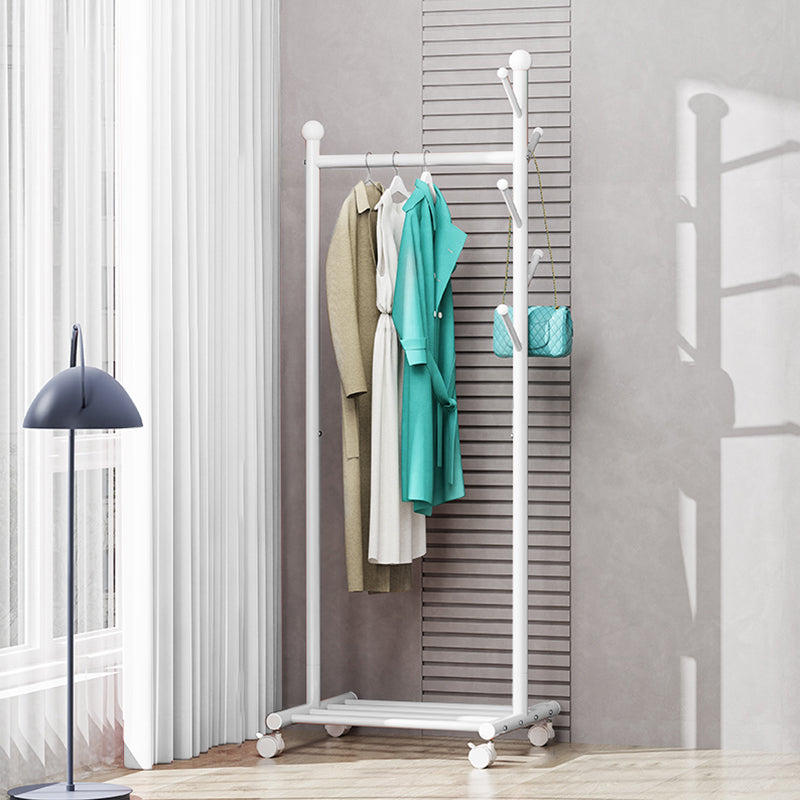 Contemporary Style Wardrobe 1-Teir Metal Wardrobe Closet for Bedroom