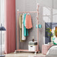 Contemporary Style Wardrobe 1-Teir Metal Wardrobe Closet for Bedroom