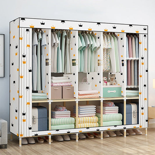 Armario de madera de nogal Armario Armario contemporáneo Gabinete de vestuario de estilo para dormitorio