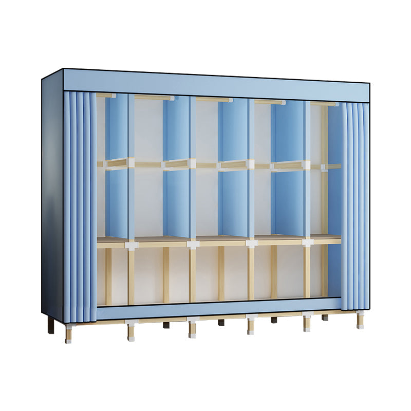 Armoire de garde-robe en bois de noyer armoire armoire de garde-robe de style contemporain pour chambre à coucher