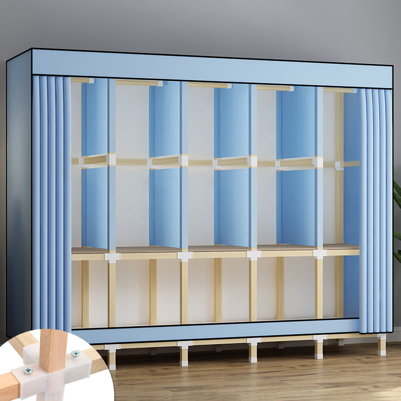 Armoire de garde-robe en bois de noyer armoire armoire de garde-robe de style contemporain pour chambre à coucher