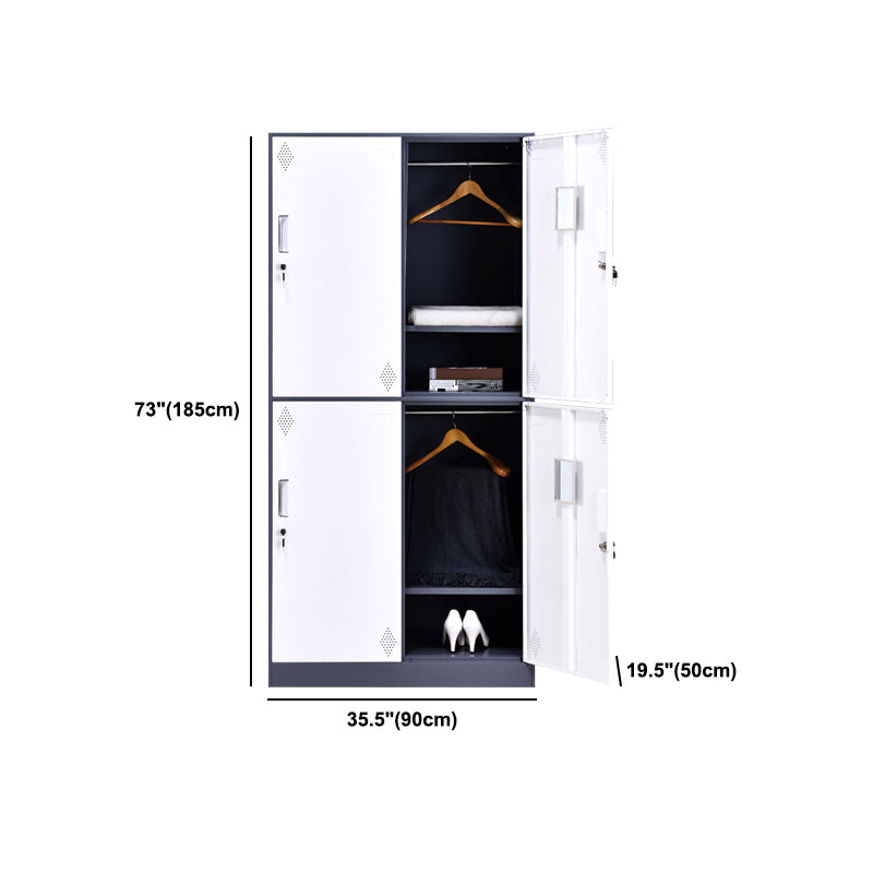 Zeitgenössischer Aufbewahrungsschrank geplappt Kleiderschrank für Zuhause