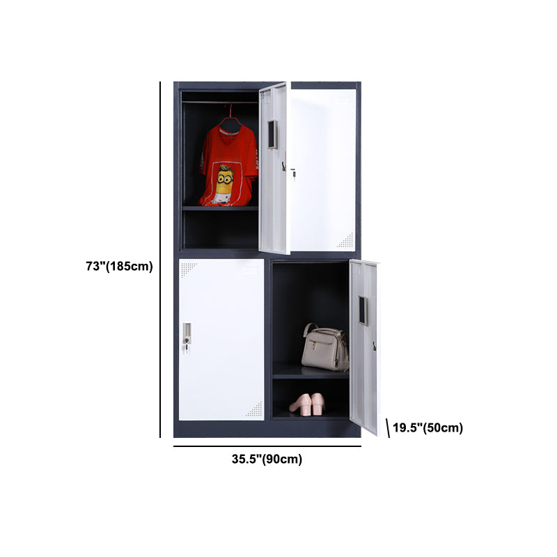 Zeitgenössischer Aufbewahrungsschrank geplappt Kleiderschrank für Zuhause