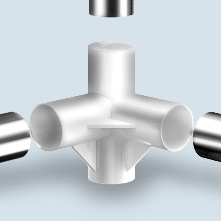 Armario de marco de metal Armario de estilo contemporáneo Gabinete de vestuario para dormitorio