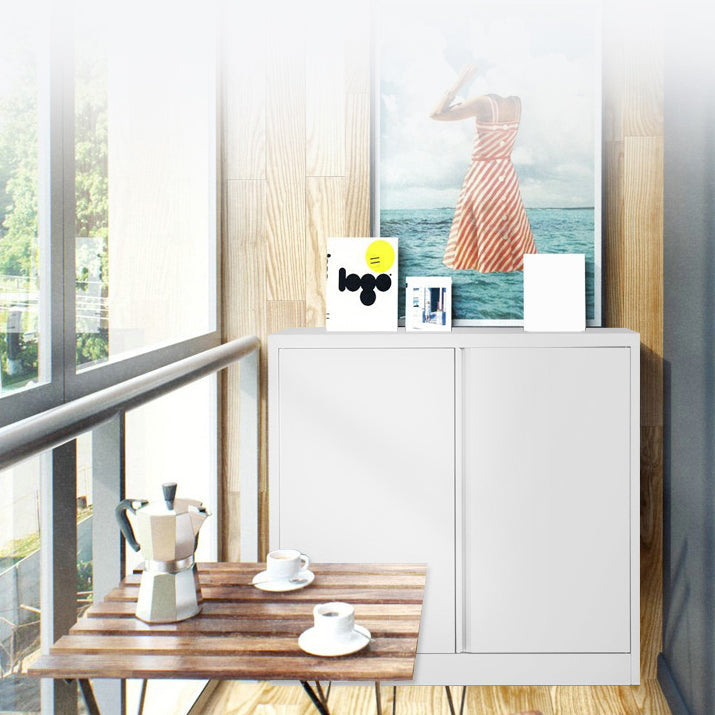 Contemporary Style Wardrobe Metal 1-Door Wardrobe Closet for Bedroom