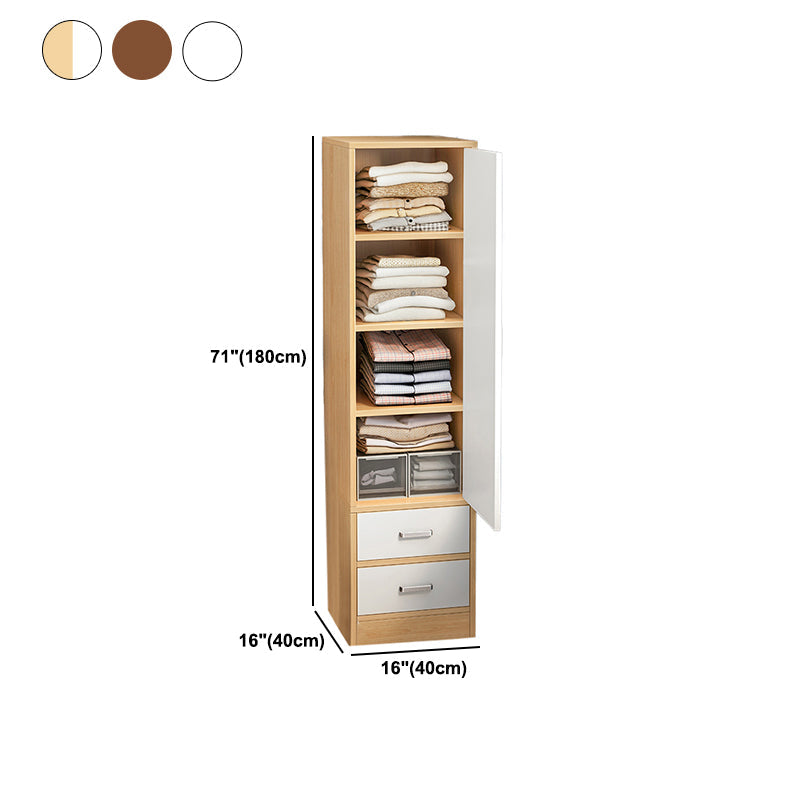 Engineered Wood Cabinet Non-Hanging Storage Cabinet for Home