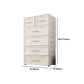 Contemporary Style Wardrobe Plastic Bedroom Wardrobe Closet With 6-Drawer Clearhalo 'Armoires & Wardrobes' 'armoires_wardrobes' 'Bedroom Furniture' 'furn' 'furn_armoires_wardrobes' 'Furniture' 5436053