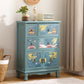Traditional Style Combo Dresser Bedroom Solid Wood Storage Chest with Drawers and Doors Clearhalo 'Bedroom Furniture' 'Dressers & Chests' 'dressers_chests' 'furn' 'furn_dressers_chests' 'Furniture' 5436386
