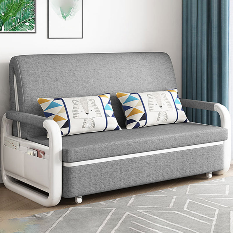 Miscela in cotone convertibile convertibile divano letto di divano a letto contemporaneo