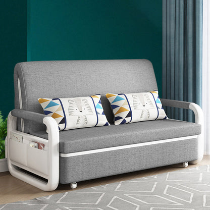 Miscela in cotone convertibile convertibile divano letto di divano a letto contemporaneo