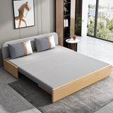 Cotton Blend Contemporary Convertible Bed Sofa Couch with Pillows Clearhalo 'furn' 'furn_sofas' 'Furniture' 'Living Room Furniture' 'Sofa' 'sofas' 5436597