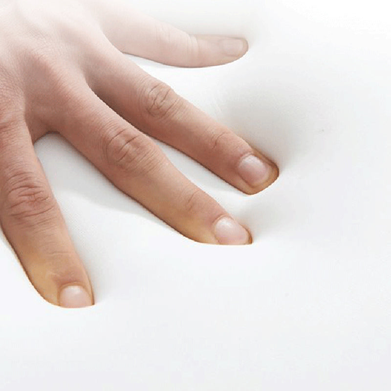 Contemporary Convertible Cotton Blend Square Arm Couch Bed in Beige