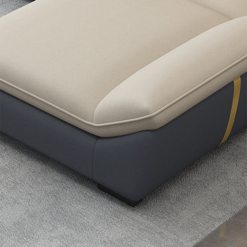 Divano in pelle finta del Nord Europa cucito cuscino per cuscini con cuscini