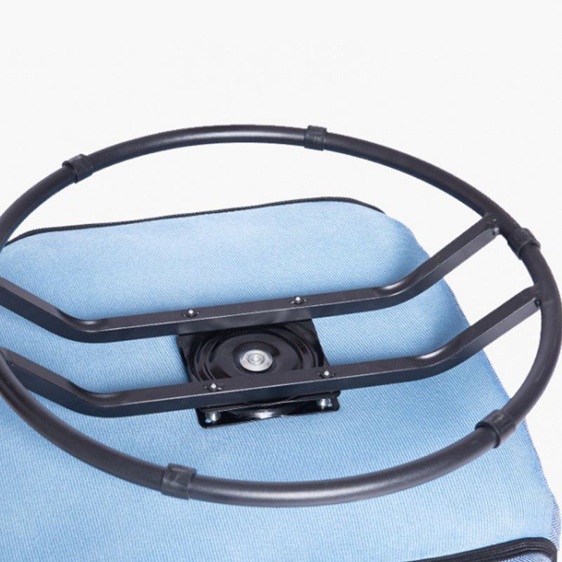 Linen Blend Sewn Pillow Back Chair for Apartment 21.65" Long Clearhalo 'Accent Chairs' 'accent_chairs' 'Chairs & Seating' 'furn' 'furn_accent_chairs' 'Furniture' 'Living Room Furniture' 5437027