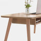 Modern Style Manufactured Wood Cocktail Table 4 Legs Coffee Table Clearhalo 'Coffee & Accent Tables' 'Coffee Tables' 'coffee_tables' 'furn' 'furn_coffee_tables' 'Furniture' 'Living Room Furniture' 5437153
