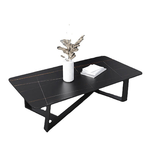 Tavolino in metallo nero in oro bianco/nero in oro nero glam