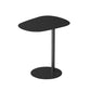 Mid-Century Metal Geometric End Table Pedestal Side Table for Living Room