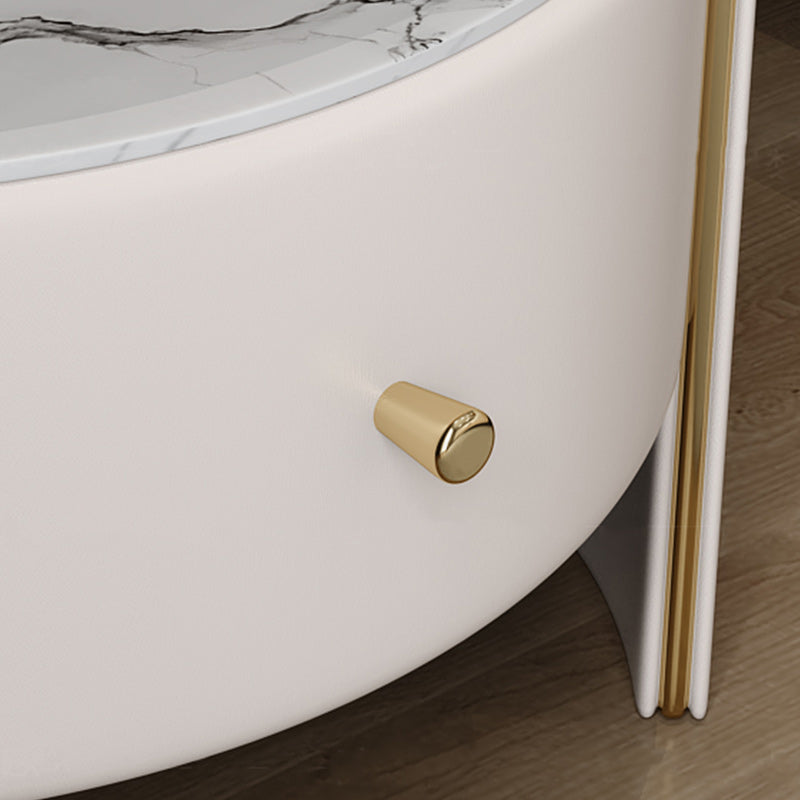 20" Tall 1 - Drawer Nightstand with Shelf Bedside Cabinet With Legs Clearhalo 'Bedroom Furniture' 'furn' 'furn_night_stand' 'Furniture' 'night_stand' 'Nightstands' 5437745